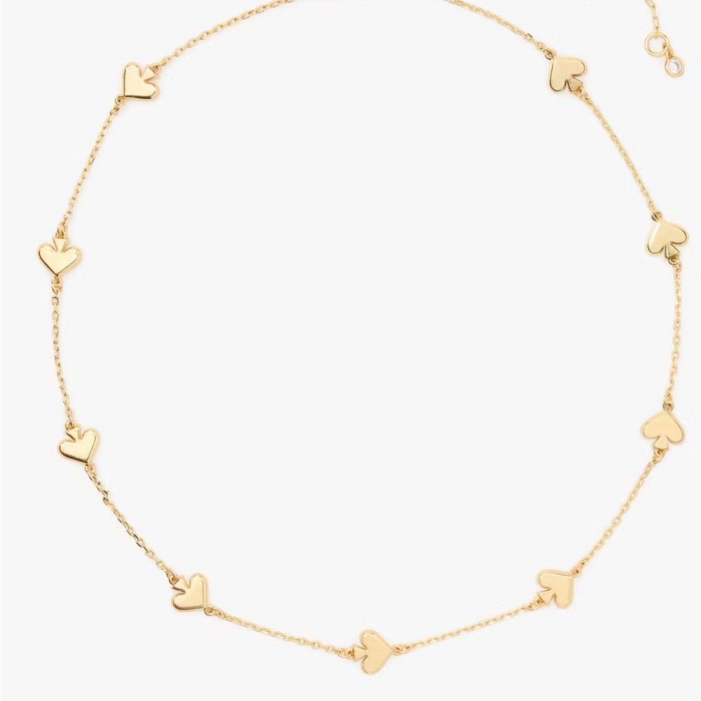 Kate Spade Gold scatter spade necklace